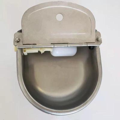 Stainless Steel Automatic Float Ball Water Bowl for Cattle, Horses, Sheep, Pigs, and Dogs.