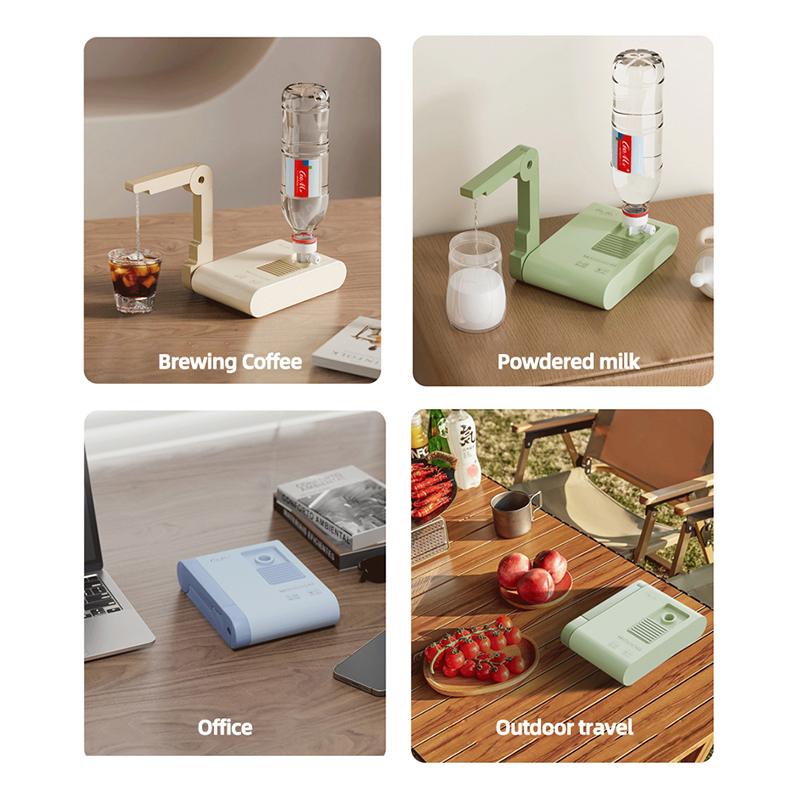 3S Instant Hot Water Heating Dispenser Portable Folding Travel Desktop Heater Pump Gallon Drinking Bottle Boiler Electric Kettle