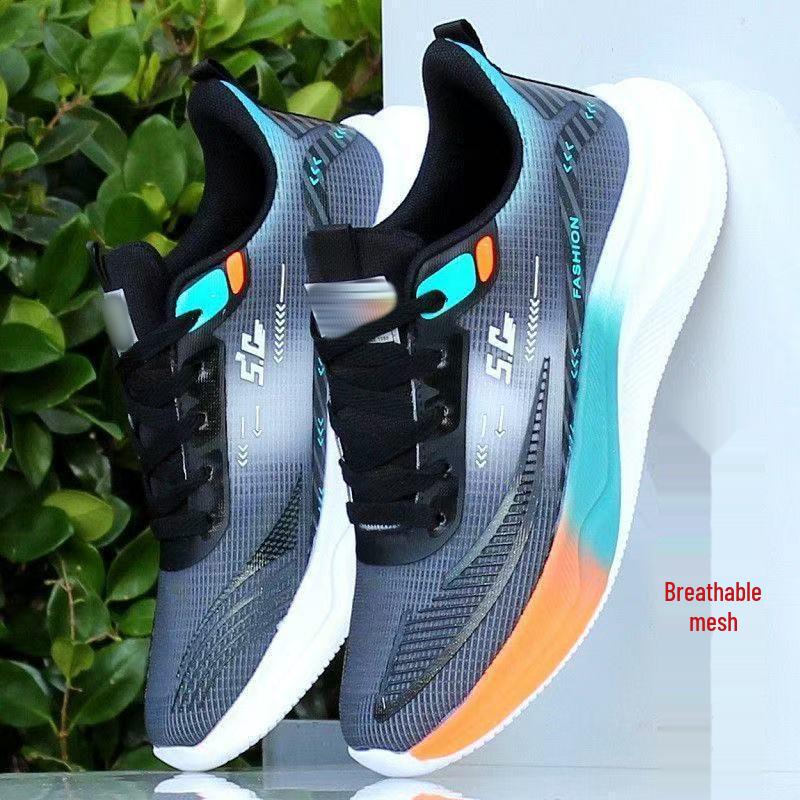 

Мужские 2025 Корейский стиль Водонепроницаемые Дышащие Кроссовки - Легкие, Удобные для Бега и Повседневной носки 46