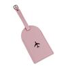 Airplane Suitcase Tag PU Luggage Tag Boarding Pass Information Card Portable Baggage Name Tags  Men