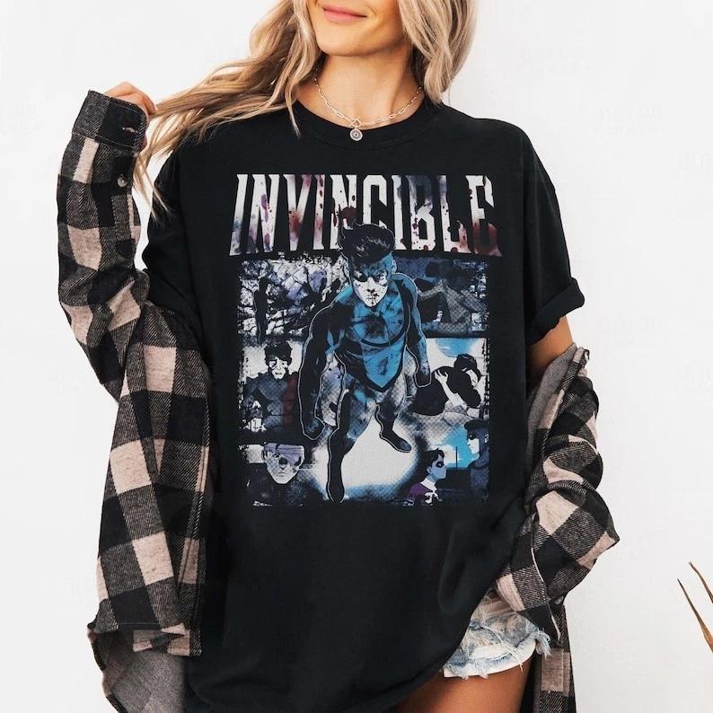 Invincible Mark Grayson Shirt Superhero T Shirt L