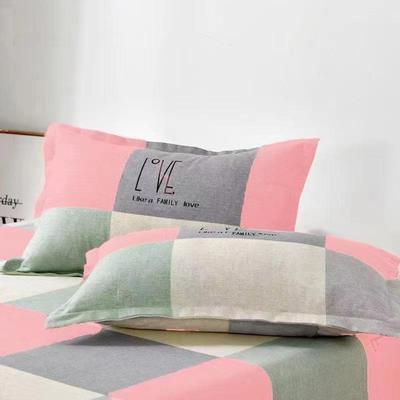 Thickened Large Single Pillowcases for Adults - Simple Summer Cover, Ideal for Dormitory Use (One Pair)