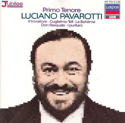 CD LUCIANO PAVAROTTI - Primo Tenore 4177132 London Records 1987 Germany Classical Used
