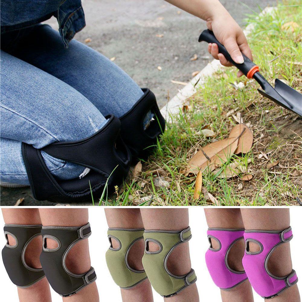 

Durable Knee Support Adjustable Gardening Knee Pad Ultra Thick Soft Kneeling Pads