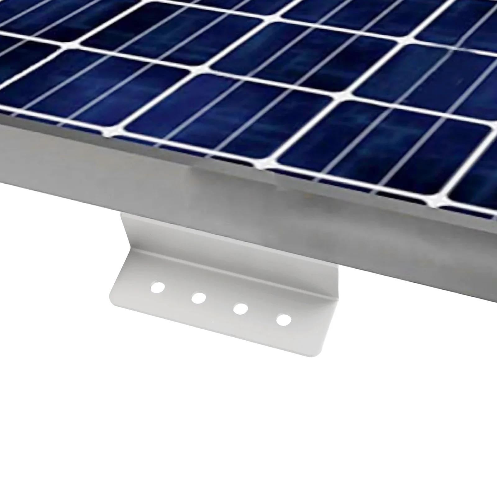 Z Brackets With Screws Solar Panel Mounting Brackets Solar Panel Installation Silver Sturdy Solar Panel Support China Mainland
