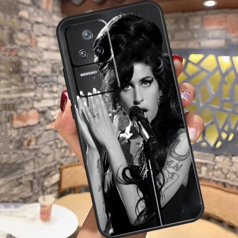 Amy Winehouse Case For Xiaomi 13 14 15 Ultra 11T 12T 13T 14T Pro POCO X7 Pro X3 X5 X6 M6 F5 F6 Pro Cover