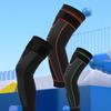With Non Slip Bandages Long Kneepad Brace Knee Support Elastic Knee Pads Compression Knee Pads