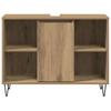 Bathroom Cabinet Artisan Oak 80 x 33 x 60 cm Particleboard