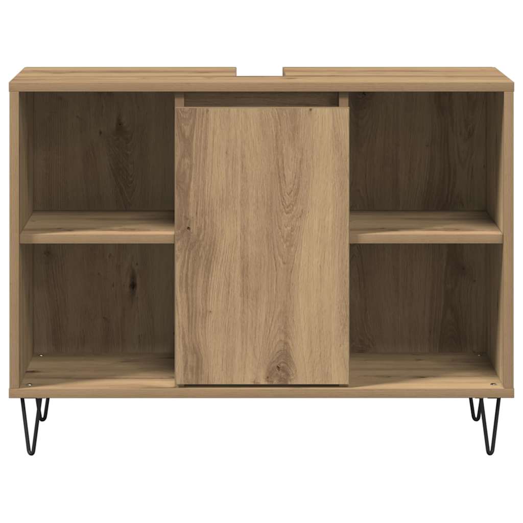 Bathroom Cabinet Artisan Oak 80 x 33 x 60 cm Particleboard