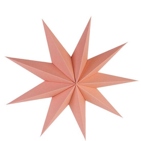 Nine Angles Paper Hanging Star Lampshade Home Bar Ornament Christmas Party Decor