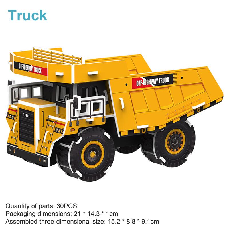 Children's Paper Puzzle 3D Model Craft House DIY Early Education And Educational Toy Assembly