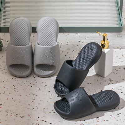 2024 New Cheap Slippers EVA Pure Color House Slippers Indoor Slide Wear Men Slides Wholesale with Cheap Price