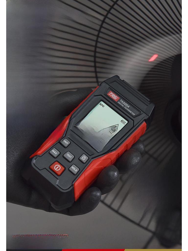 Tean Laser Tachometer TA500C: Digital Display Contact Speed and Line Speed Meter