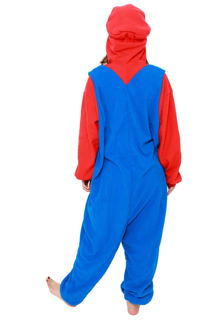 SAZAC Character Fleece Costume Super Mario Mario -