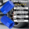 4PCS Aluminum Alloy Car Tire Valve Cap Dustproof Cover For Volkswagen VW Golf 7 MK5 Caddy Passat CC Polo MK6 Tiguan Arteon Jetta zo3