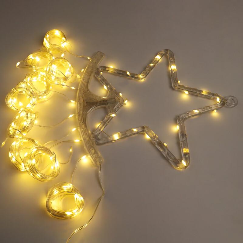 

LED Star Waterfall Decorative String Light