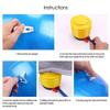 Yoga Ball Fitness Balls Peanut Balance Ball Inflatable Thick Active Yoga Peanut Ball Pilates Birthing Fitball With Manual Pump