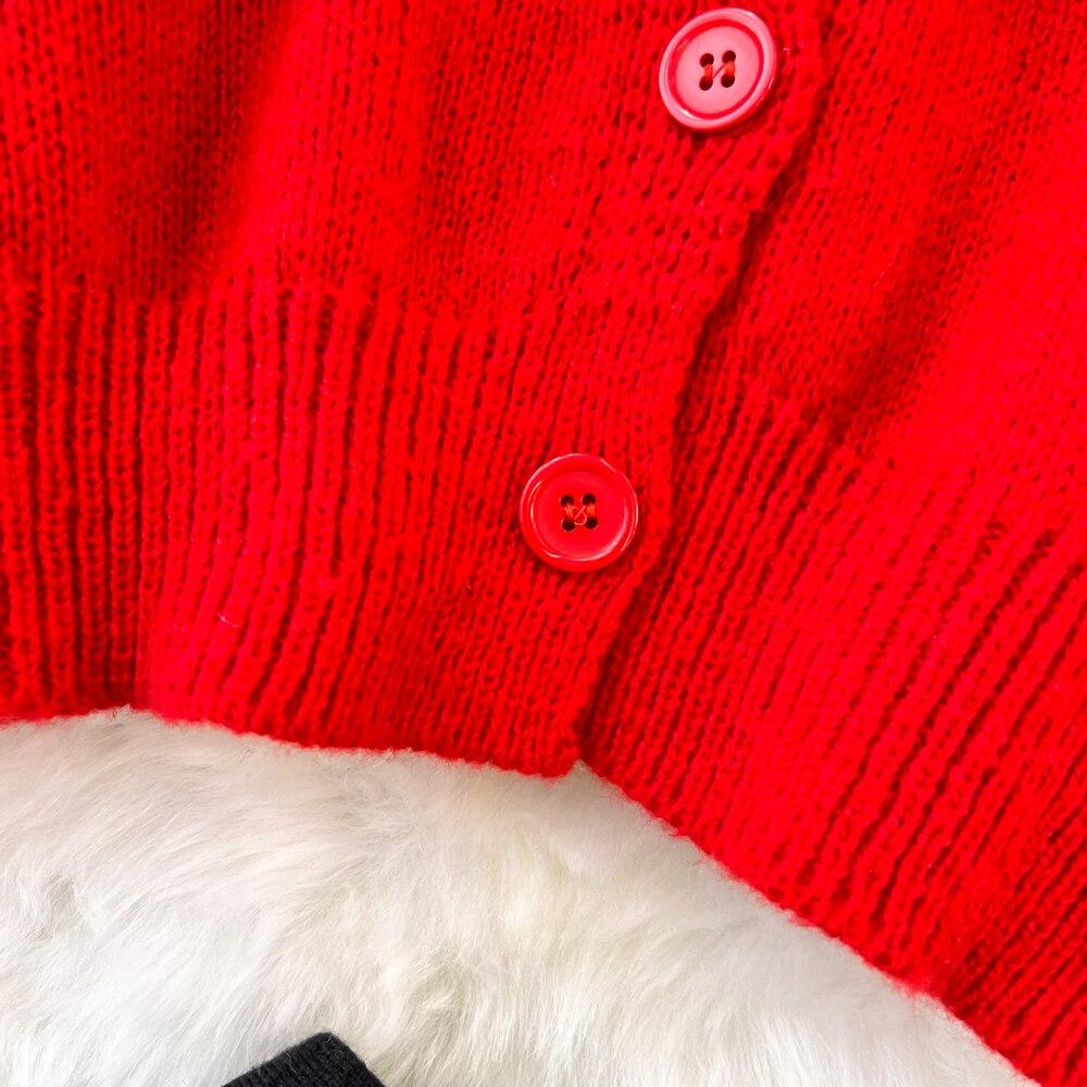 Fashionable Suit Female Retro Temperament Round Neck Ruffled Sweater Cardigan Jacket + High Waist Fish Tail Skirt Two Pieces