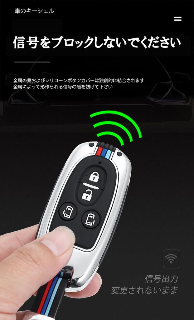 SANRILY Smart Key Key Key Key Protection for Suzuki Alto Made of Durable and Stylish Black Case, Holder, Cover, Wagon, Hustler, Works, Baleno, Ignis,