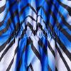 Plus Size Women's Fashion New Striped Waist Dress