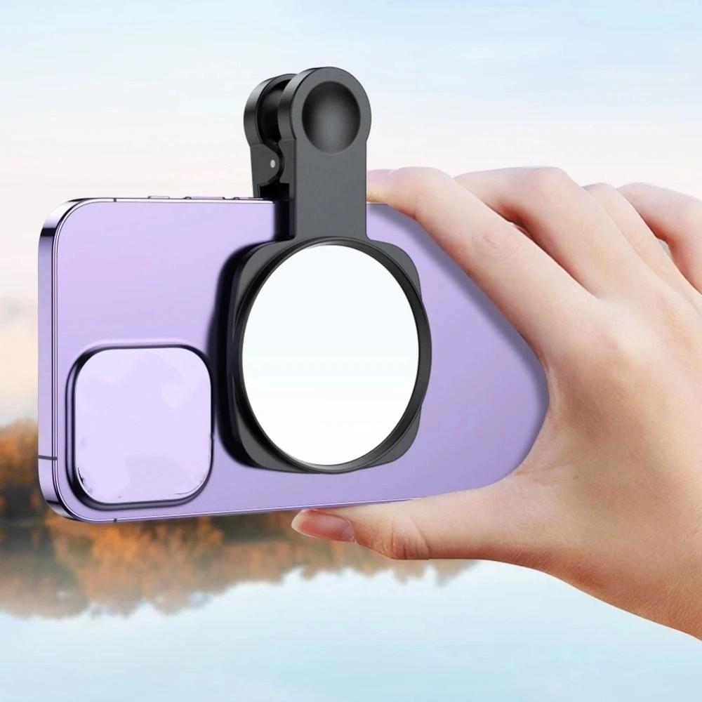 HD Lens Selfie Reflector Mirrors Portable Office Desk Mirror  Live Streaming