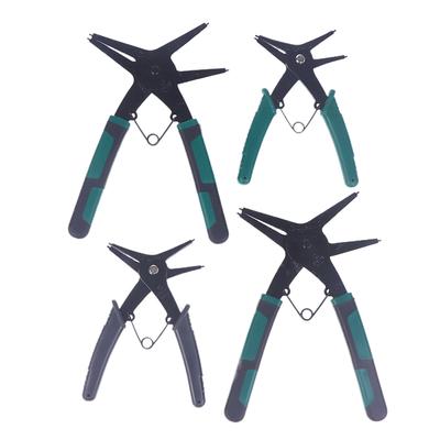 Snap Ring Plier Type Circlip Pliers Multifunctional Crimp Tool Internal External Ring Remover Retaining Circlip Pliers Hand Tool