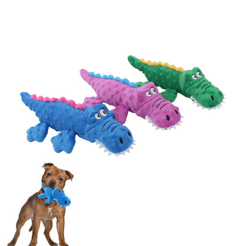 New Pet Plush Toy Crocodile Cute And Durable Perfect For Chewing 70g
