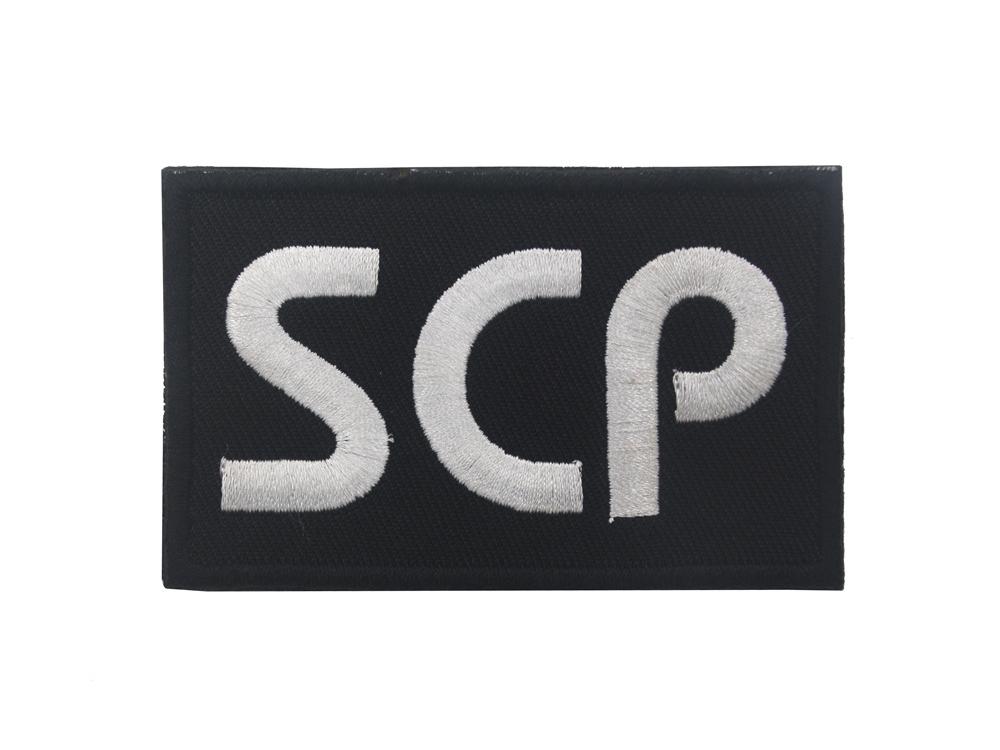

Тактичний вишитий шеврон-липучка Foundation SCP