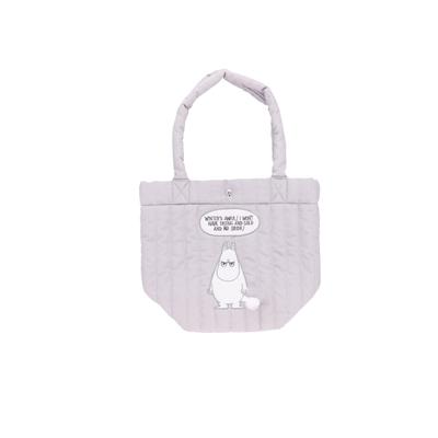 Marushin Mini Bag, Moomin with a Sulky Face, Nordic Design, Moomin Valley, Stylish and Cute, Women's Lunch Tote, Mini Tote, Mini Handbag, Lunch Bag,
