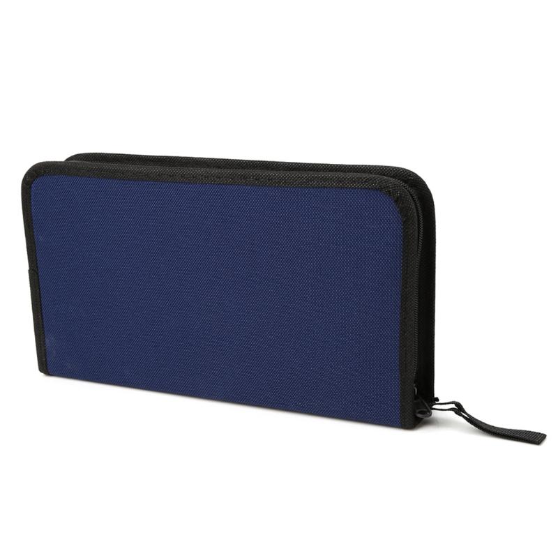Large 80 Disc Disc Holder With Durability Oxford Cloth Disc Case Shell Holder Ideal For Car Home Travel Use Easy To Carry