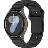 KALEBOL 20mm Silicone Watch Strap for Samsung Galaxy Watch6 Classic 47mm/43mm/Huawei Watch GT 3 Pro 43mm I-Shaped Watch Band