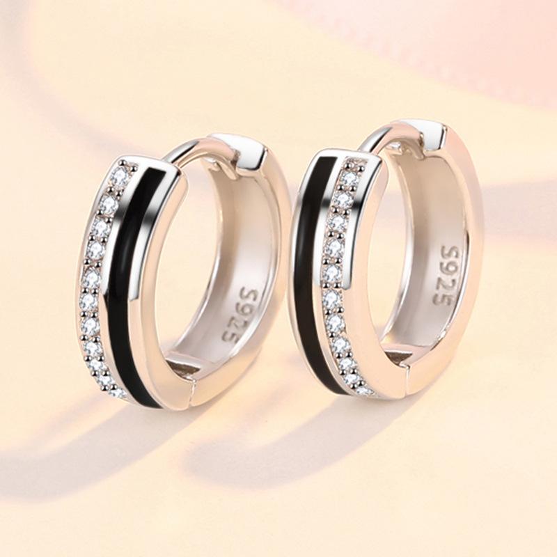 New Style 925 Silver Golden Color Series Women's Earrings Fit Original EarringsWedding Jewelry Exquisite Birthday Gifts