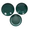 Gold Panning Kit 14 and 15 Inch Round Pan 13.8 Inch Sieve Outdoor Gold Prospecting Collection Tools Green