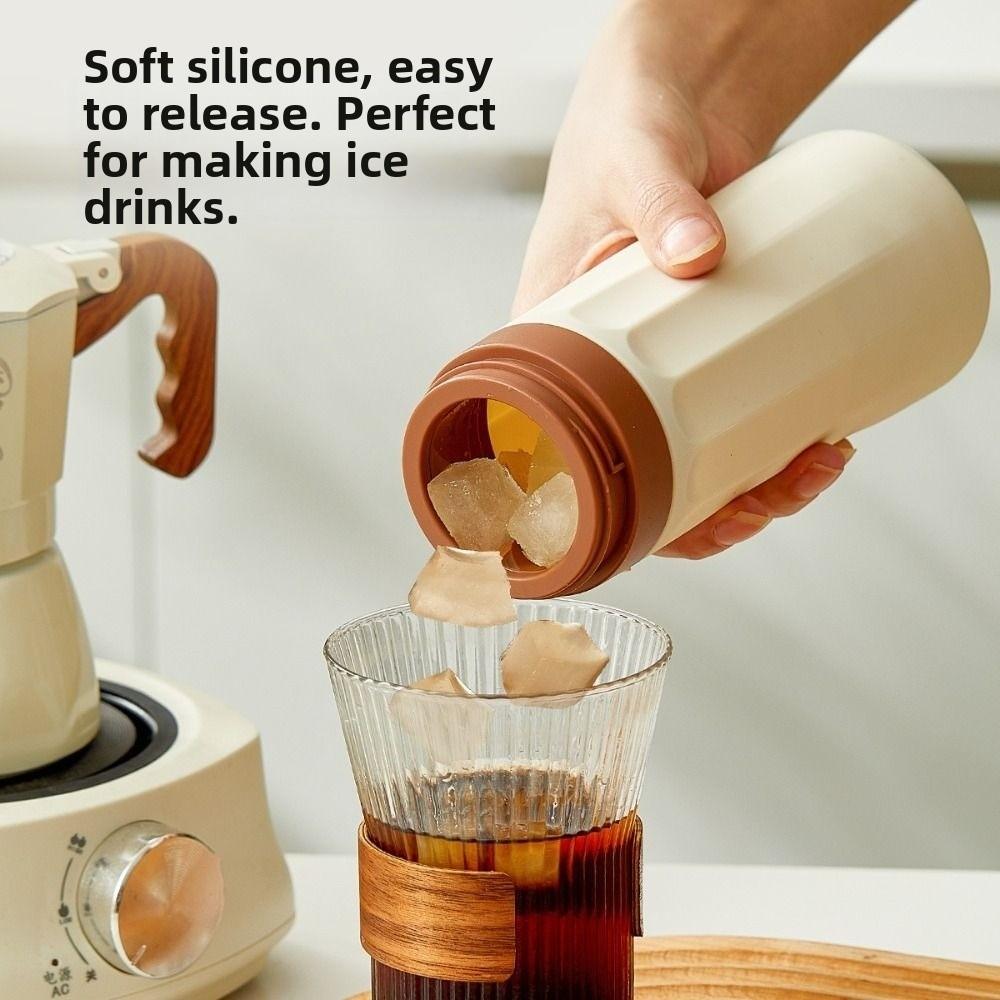 Creative Ice Cube Kettle Reusable Ice Mould Tray Multi-Function Ice Cube Water Bottle  Home