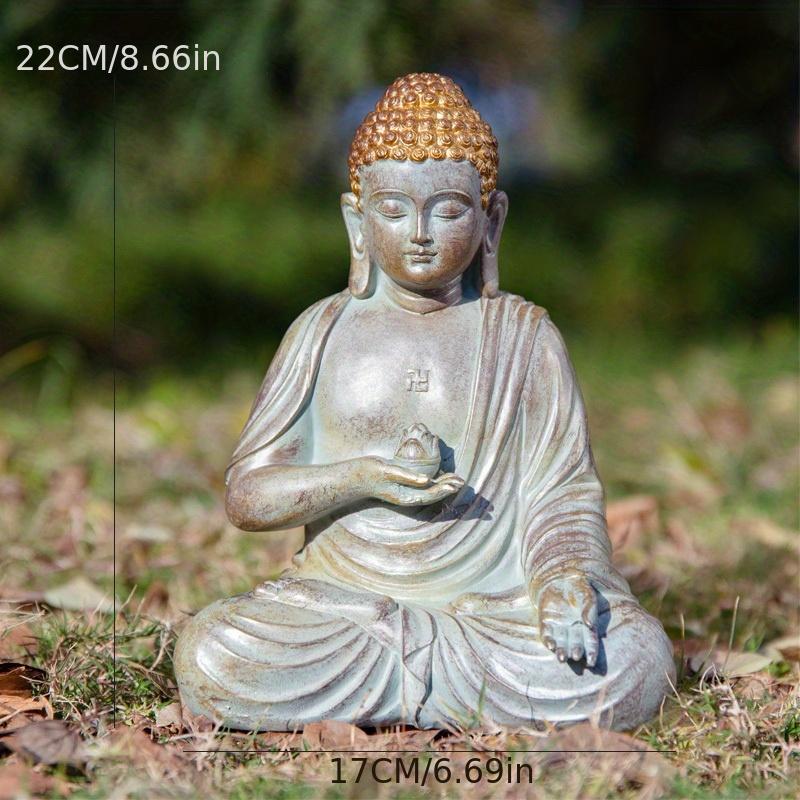 Beautiful Garden Zen Tathāgata Small Buddha Display a New Chinese Style Stone Tower Decoration Micro Landscape Display Accessori