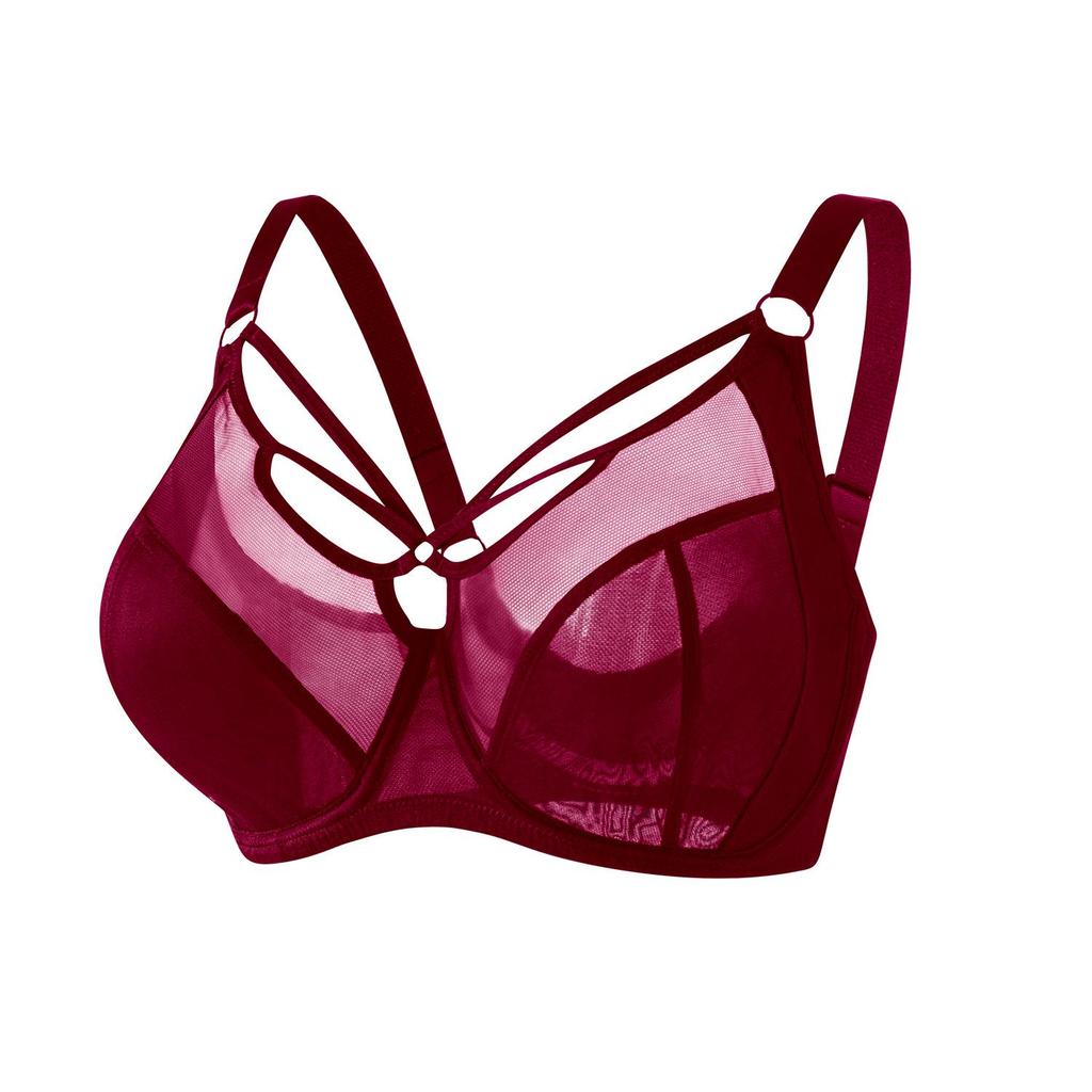 Plus Size Anti-Sagging Breathable Lingerie for Women with Large Busts.