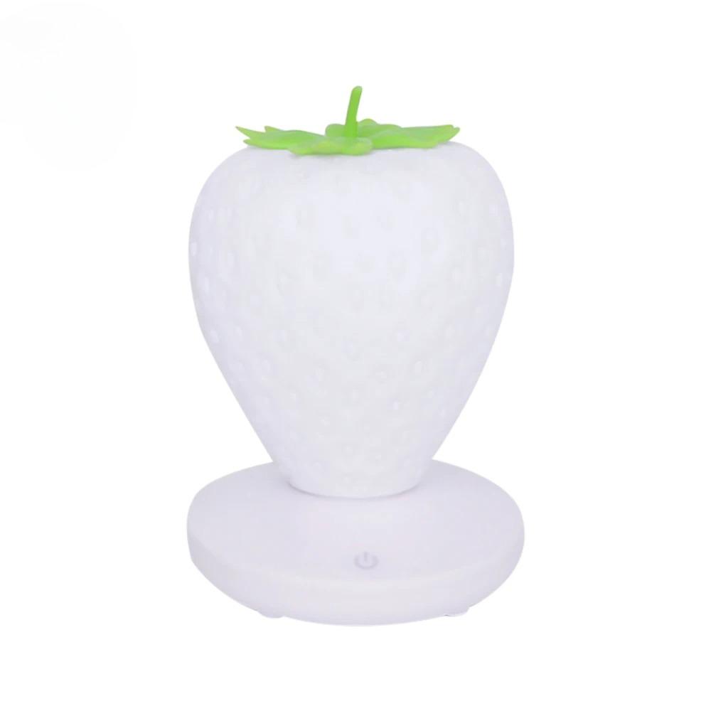 Creative Home Strawberry Night Light USB Charging Bedhead Decoration Atmosphere Light New Unique LED Eye Protection Desk Lamp