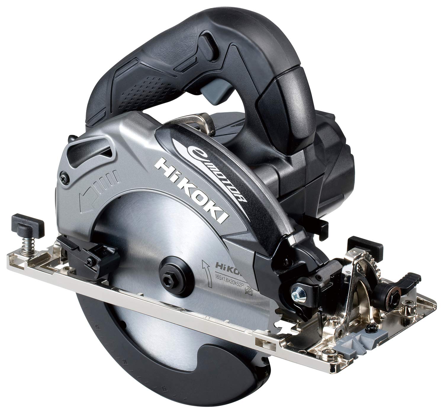 

HiKOKI Former Hitachi Koki Deep Cutting Electronic Circular Saw Blade Diameter 165mm 1050W Reverse Bevel Cutting Mechanism Depth of Cut Adjustment