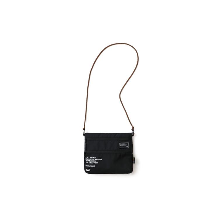 

New Vans Polyester Shoulder Bag Unisex Black VN0A4BQFBLK1 25.4*4.1*22.1CM