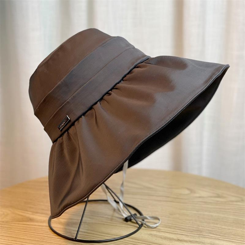 Sunshade Fisherman Sunscreen Hat Women Spring And Summer Large Casual Eaves