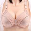 Up Bra Big Cup for Big Breasted Women Thin Soft Bralette Unpadded Underwear Gather Seamless Plus Size Bras