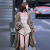 Spring Oversize Knitting Women Long Sweaters V-neck Loose Cardigan Thick Warm Coats Female New Trendy Casual Ladies Clothes