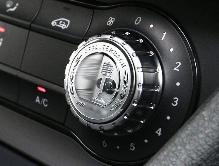 Mercedes GLA200/220 A/B-Class Interior Multimedia Knob Decoration Stickers for Air Conditioning