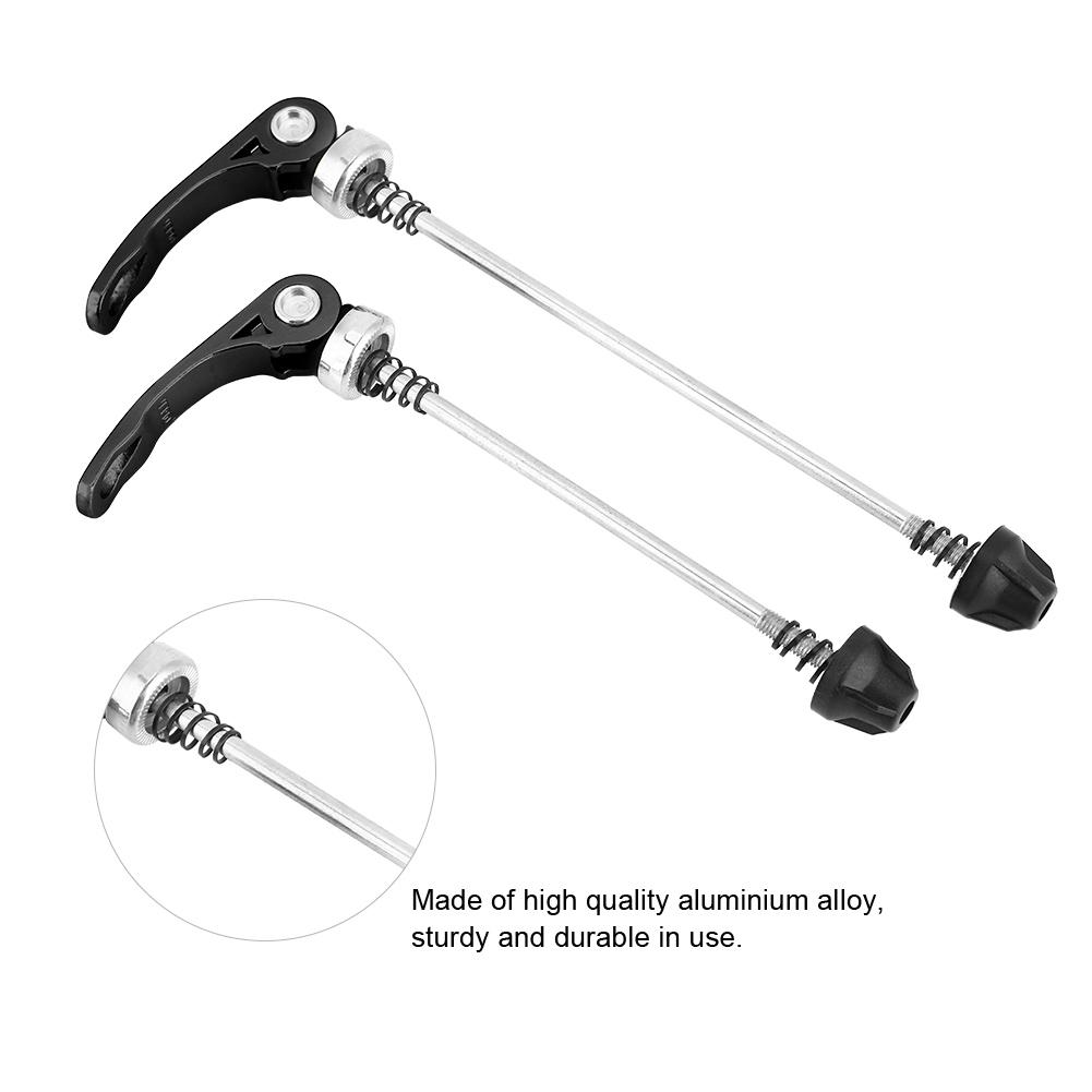 1 Pair Mountain Bike Skewers Road Bicycle Quick Release Front Rear Axle Skewer Set