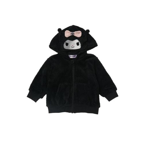 

sanrio zip parka fleece baby off-white