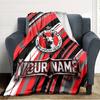 Name Custom Club Tijuana Print Flannel Blanket High Quality Warm Comfortable Cover for All Seasons Perfect for Gifts Home Decor