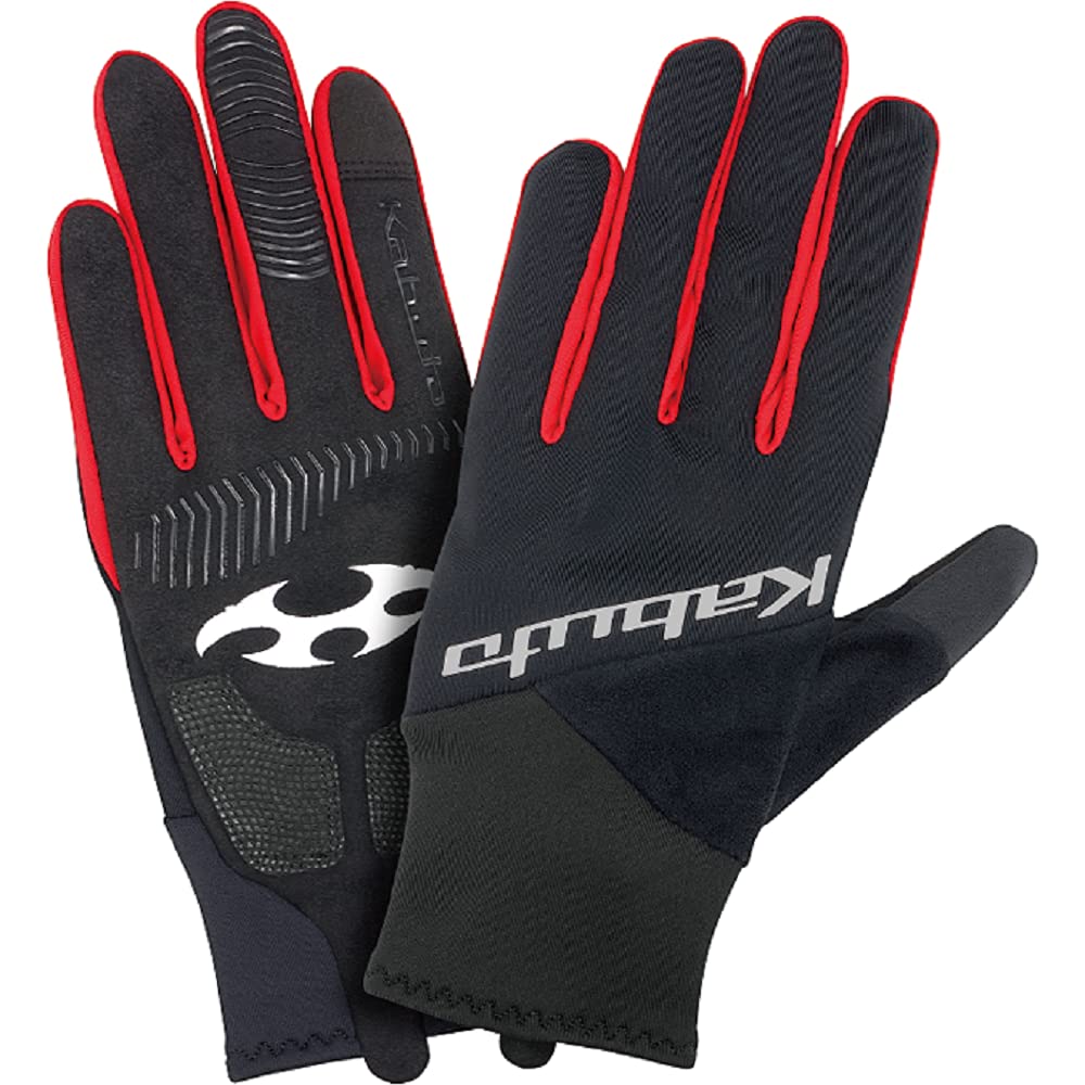 

Велоперчатки OGK KABUTO для весны и осени Черно-красные S Ладонь Рука SFG-2 Размер Окружность 185-195мм Длина 170-180мм чёрный