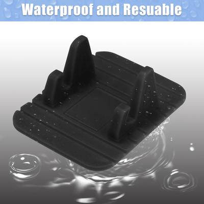 1/2/3PCS Anti-slip Car Silicone Phone Holder Universal Car Phone Holder Mat Non-slip Bracket For iPhone Samsung Xiaomi Huawei