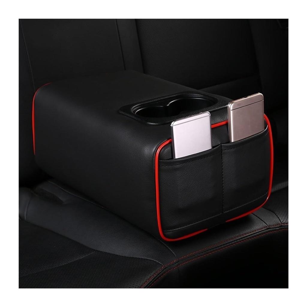 RUMIERW Car Armrest Armrest Cover Armrest Pad Accessories Universal Armrest Storage Box with Cup