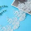 Car Bone Embroidery Beige Wedding Dress Lace, Veil Headband Skirt Doll Clothes Accessories Lace Beads 13Cm